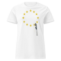 Ladies Brexit EU Flag T Shirt - White