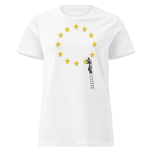 Ladies Brexit EU Flag T Shirt