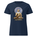 Ladies Buddha T-Shirt - Navy Blue