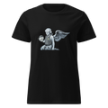 Ladies Cherub T Shirt - Black
