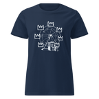 Ladies Ferris Wheel - Navy Blue