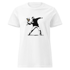 Ladies Flower Thrower - White