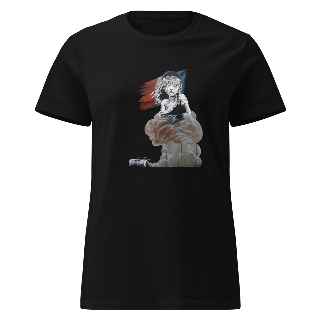 Ladies French Revolution T-Shirt - Black