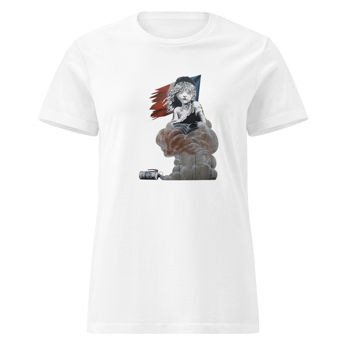 Ladies French Revolution T-Shirt - White