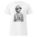 Ladies I love life boy T - Shirt - White