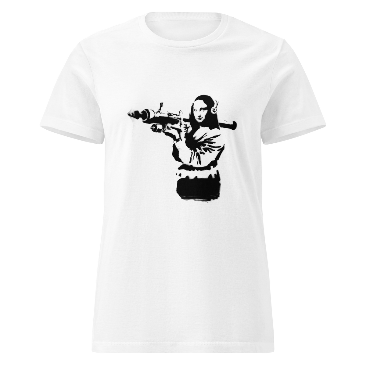 Ladies Mona Lisa T Shirt - White