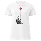 Ladies No Trespassing T Shirt - White