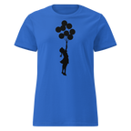 Ladies Palestine Girl with Balloons - Royal Blue