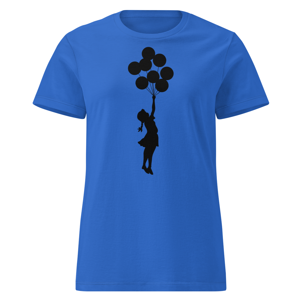 Ladies Palestine Girl with Balloons - Royal Blue