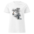 Ladies Port Talbot Seasons Greetings T Shirt - White