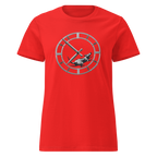 Ladies Rat Against Time T - Shirt - Red