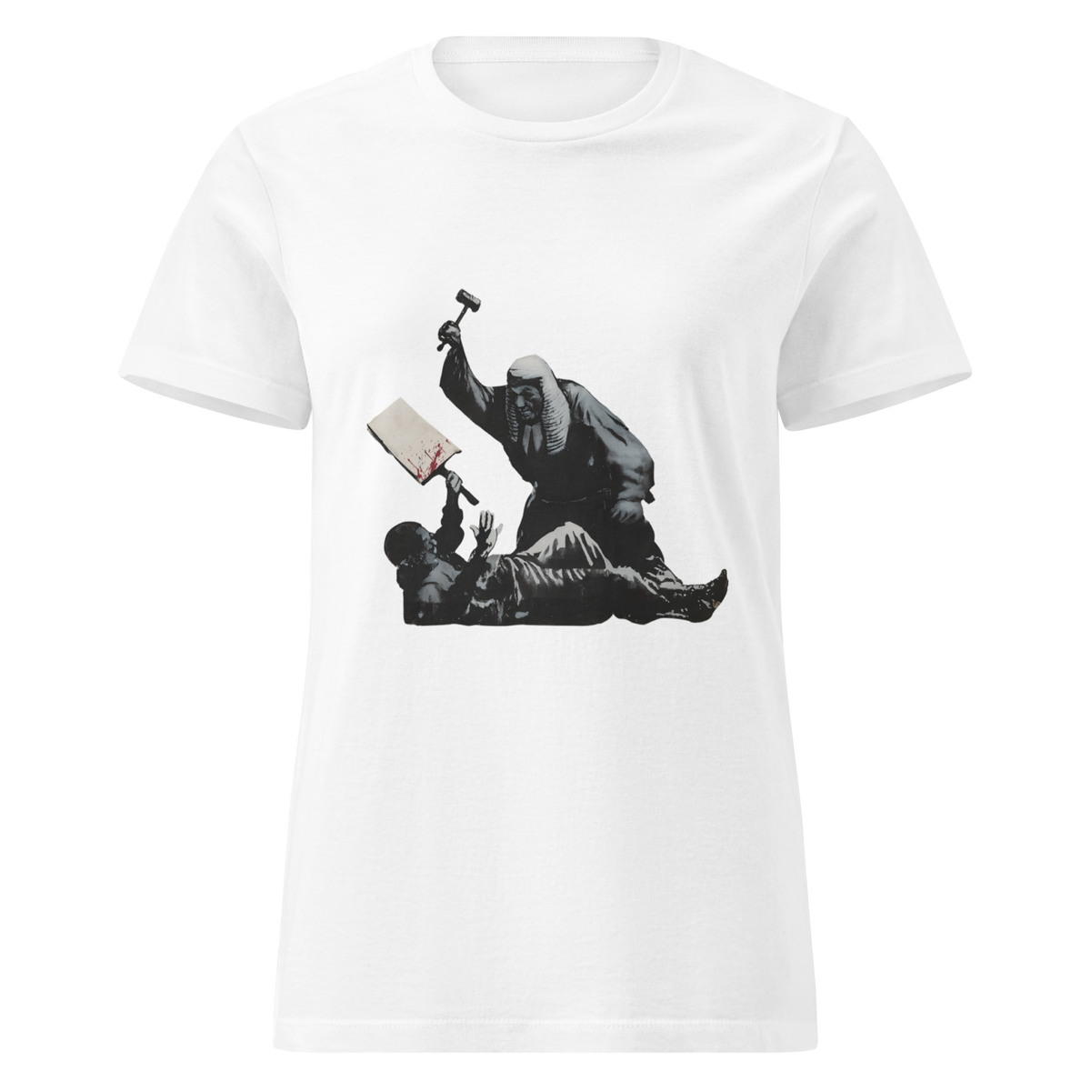 Ladies Royal Courts of Justice T Shirt - White