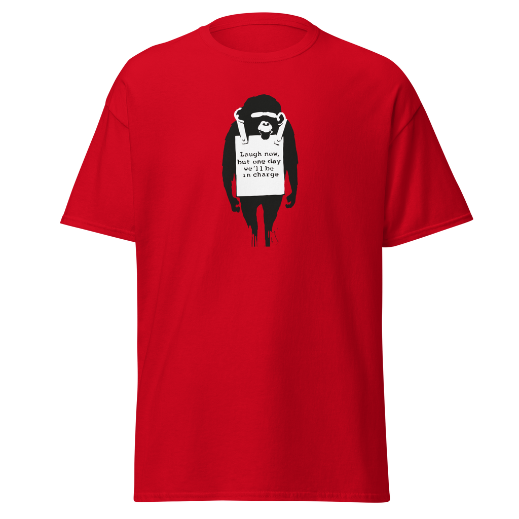 Laugh Now Monkey - Red
