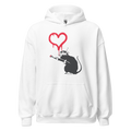 Love Rat Hoodie - White