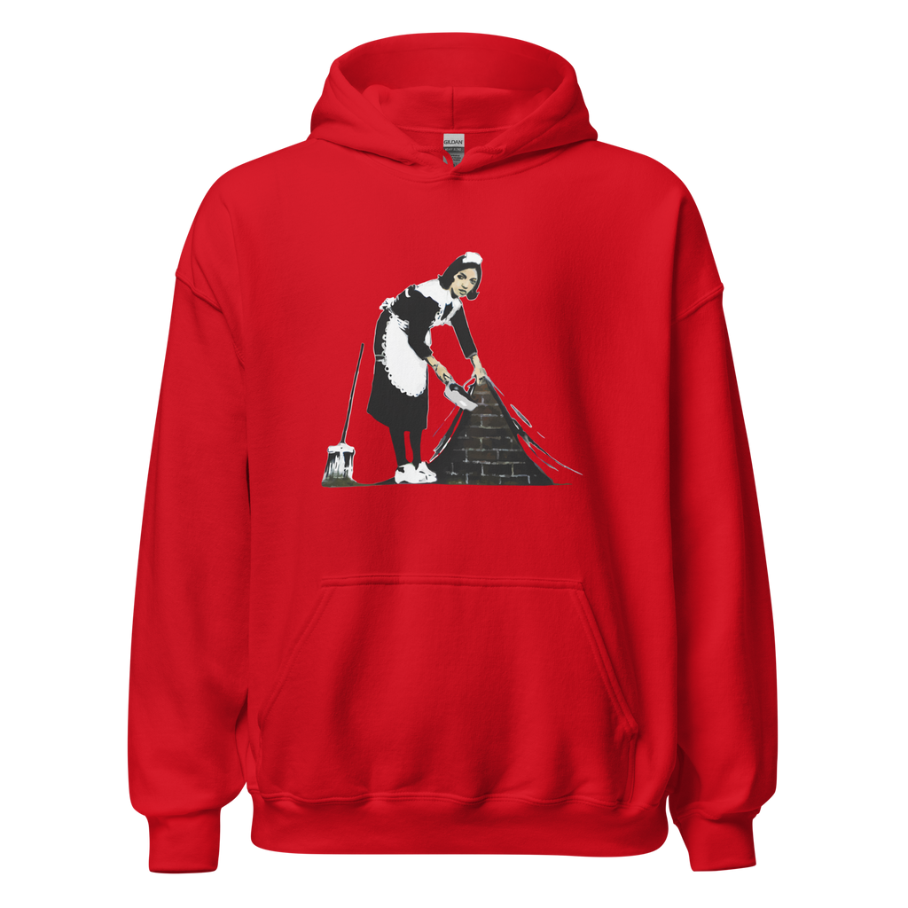 Maid in London Hoodie - Red