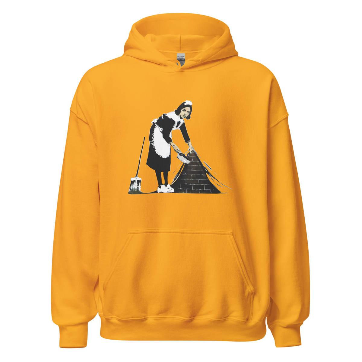 Maid in London Hoodie - Yellow