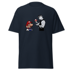 Mario and Police man T Shirt - Navy Blue