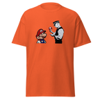Mario and Police man T Shirt - Orange