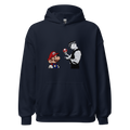 Mario and Policeman Hoodie - Navy Blue