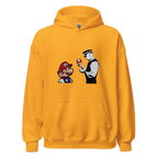 Mario and Policeman Hoodie - Yellow