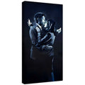 Banksy Canvas Print - Mobile Phone Lovers
