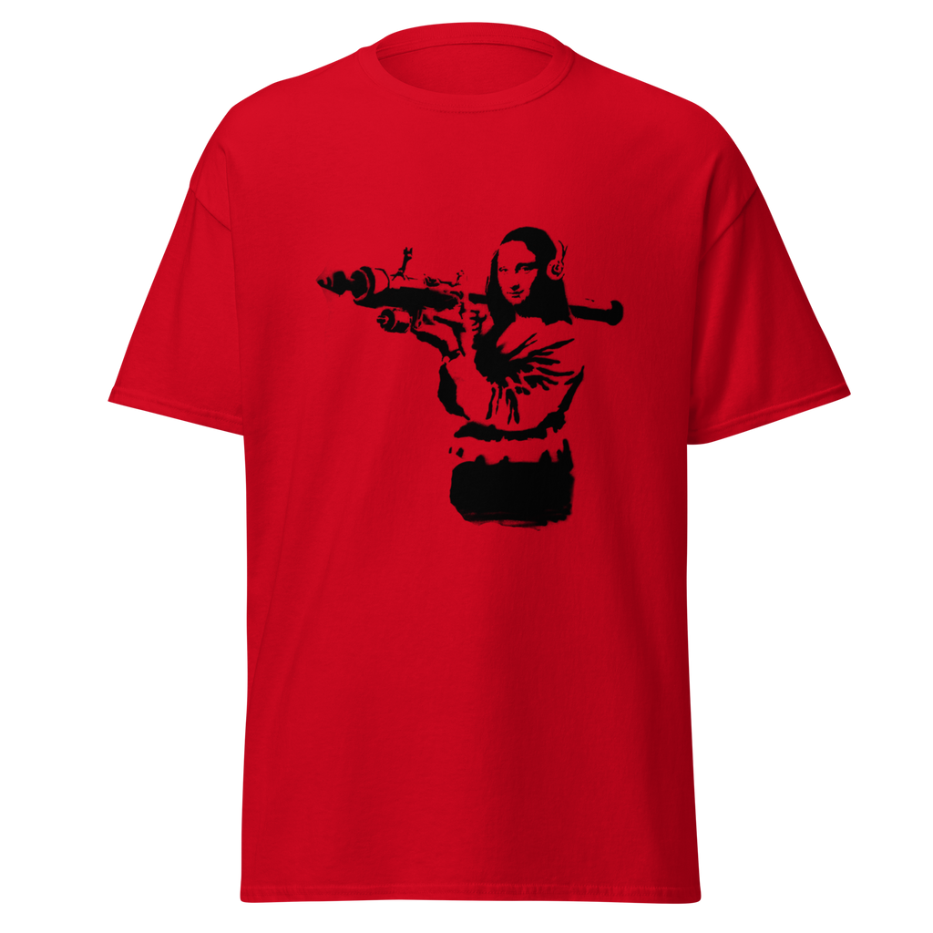 Mona Lisa T Shirt - Red