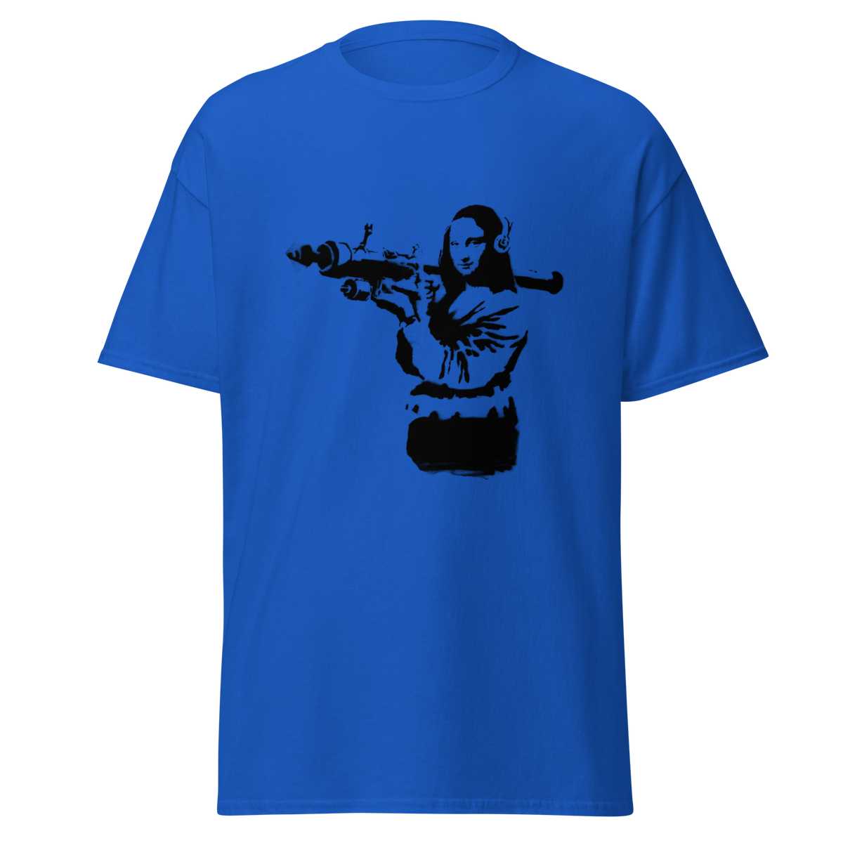 Mona Lisa T Shirt - Royal Blue