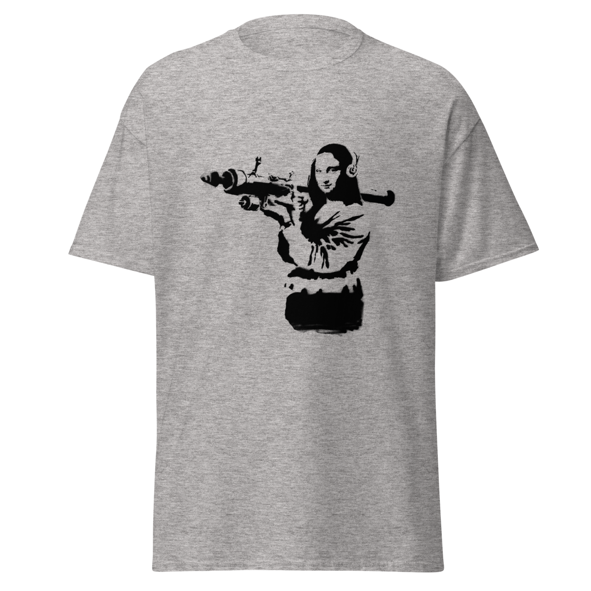 Mona Lisa T Shirt - Sport Grey
