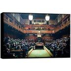 Banksy Canvas Print - Monkey Parliament