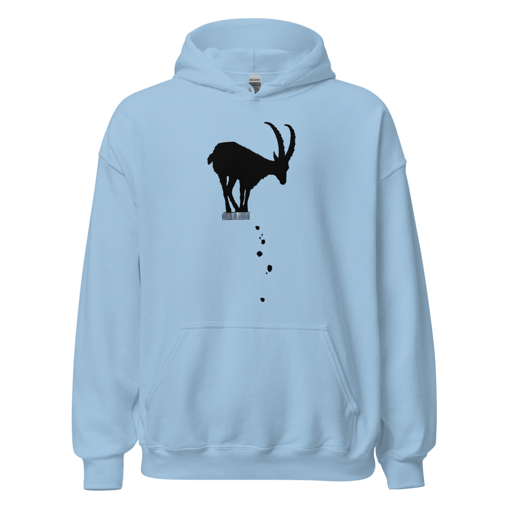 Mountain Goat Hoodie - Light Blue
