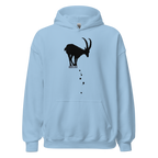 Mountain Goat Hoodie - Light Blue