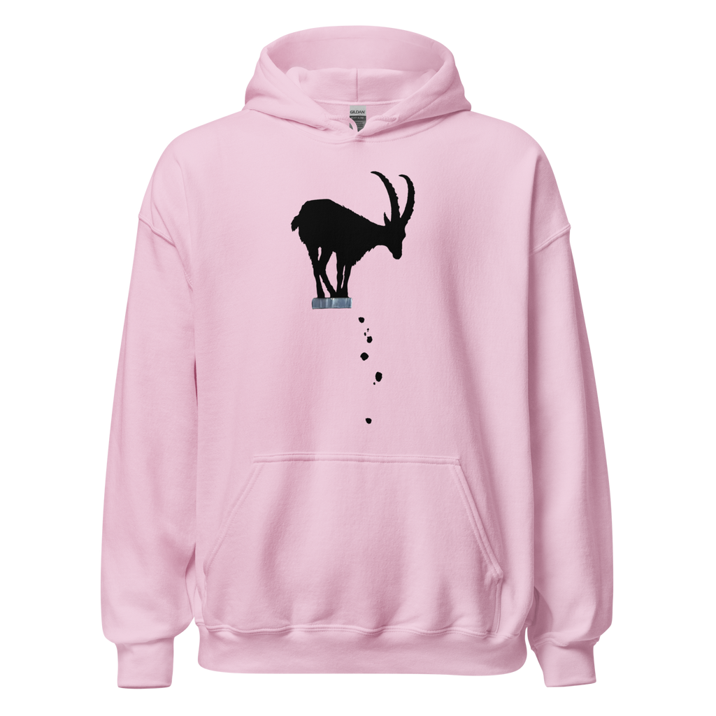 Mountain Goat Hoodie - Light Pink