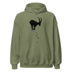 Mountain Goat Hoodie - Military Green