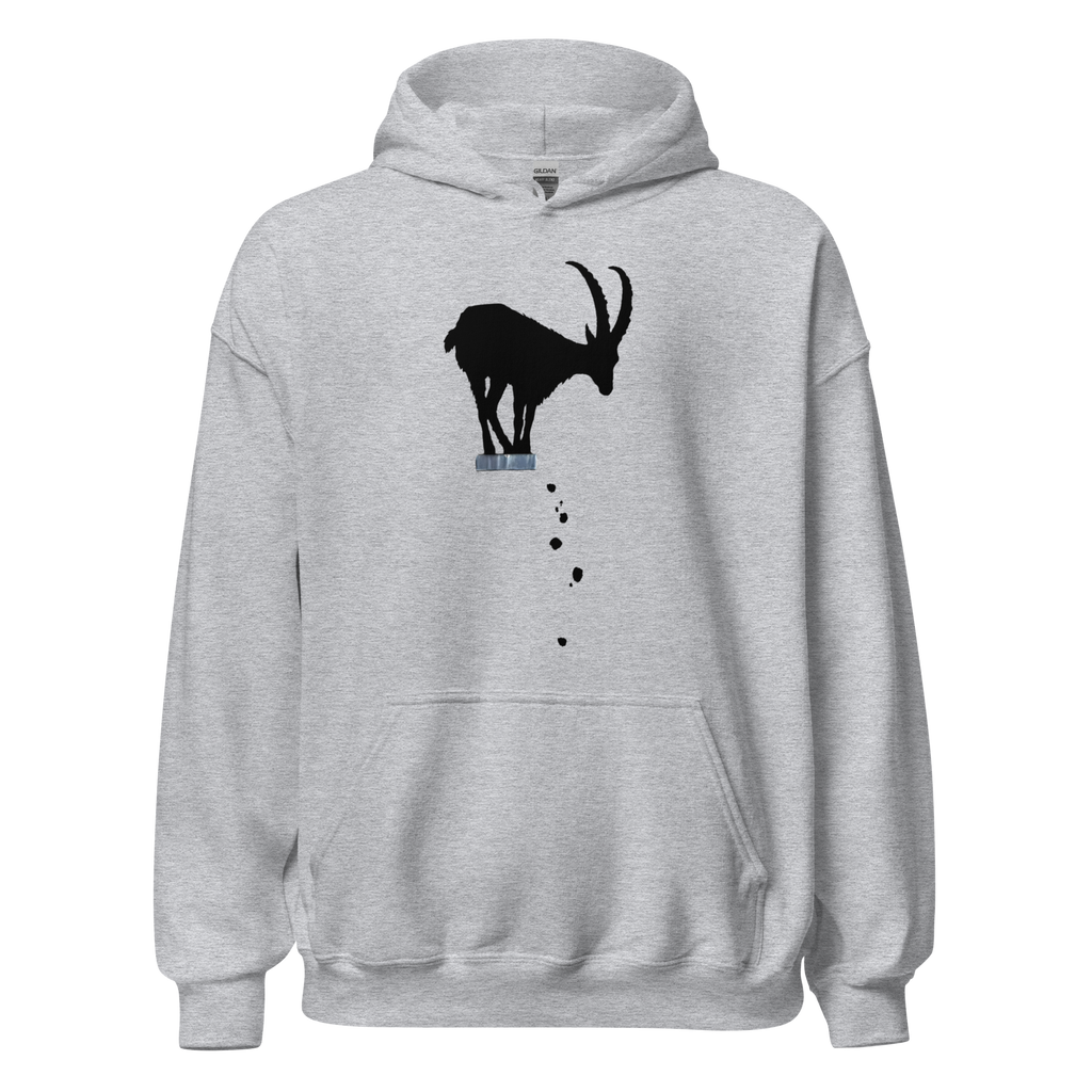 Mountain Goat Hoodie - Sport Grey