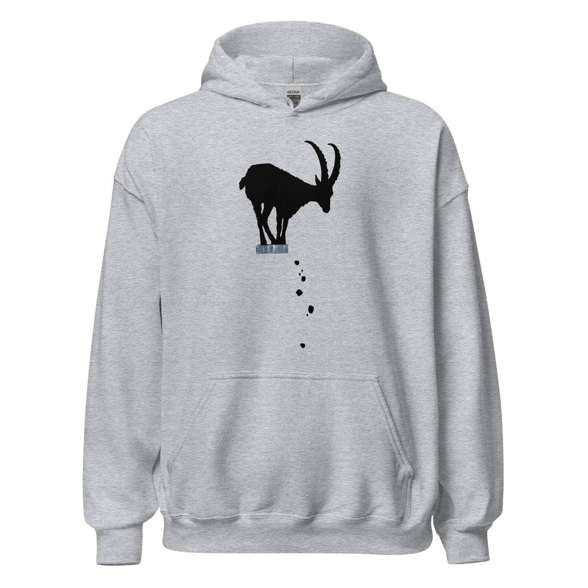Mountain Goat Hoodie - Sport Grey