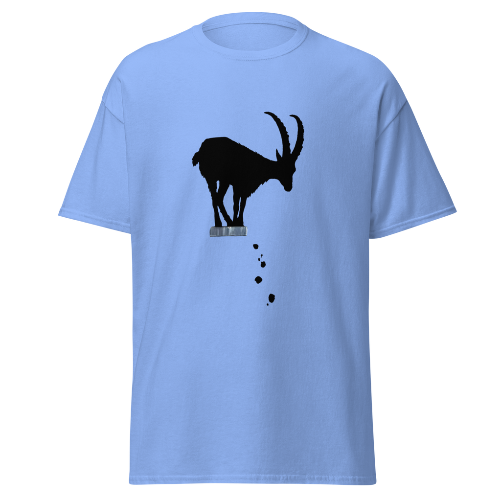Mountain Goat T Shirt - Carolina Blue