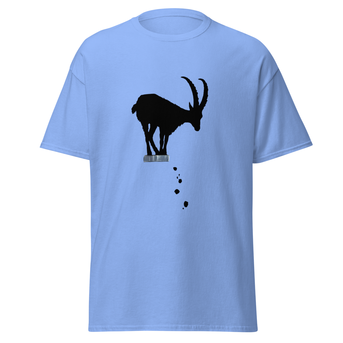 Mountain Goat T Shirt - Carolina Blue
