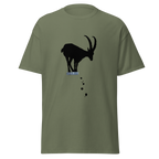 Mountain Goat T Shirt - Military Green