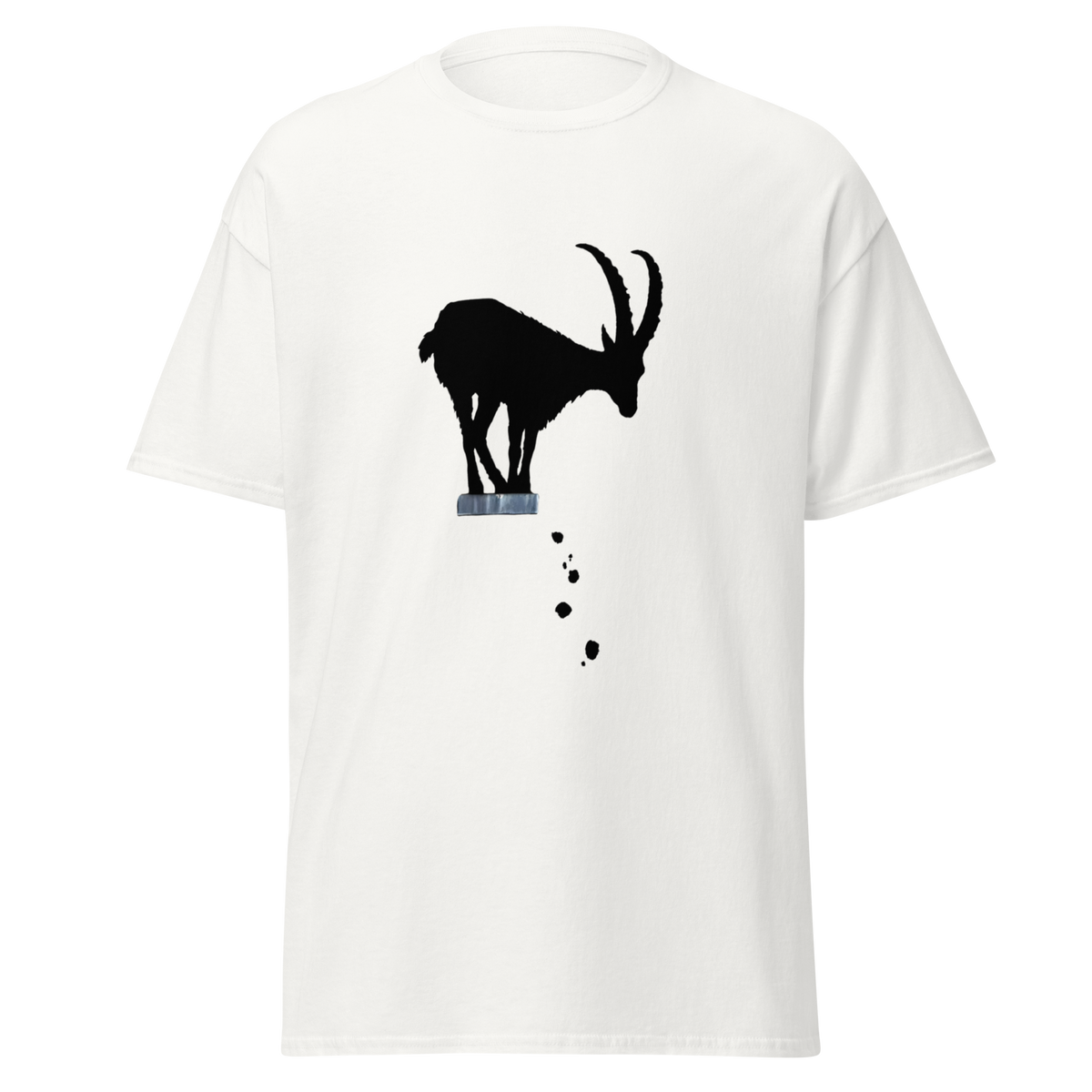 Mountain Goat T Shirt - White