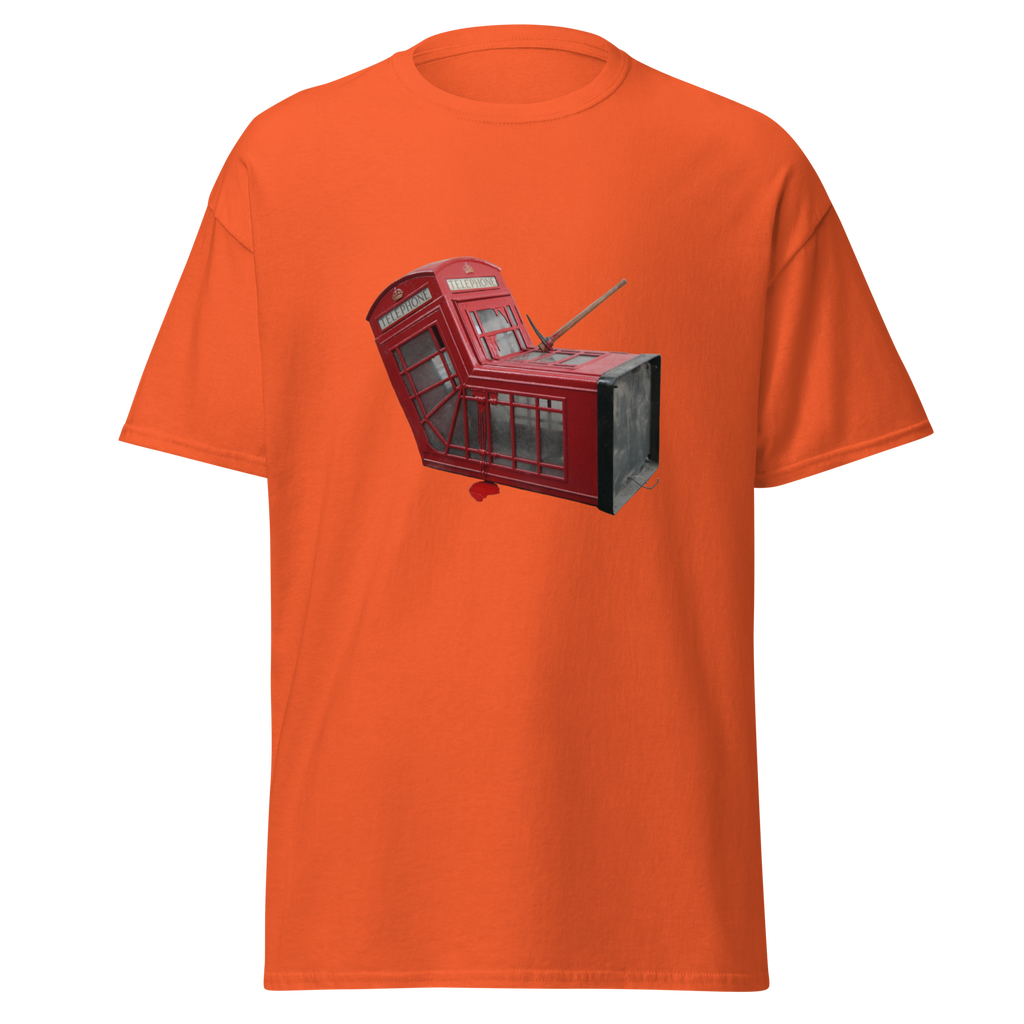Murdered Telephone Box - Orange