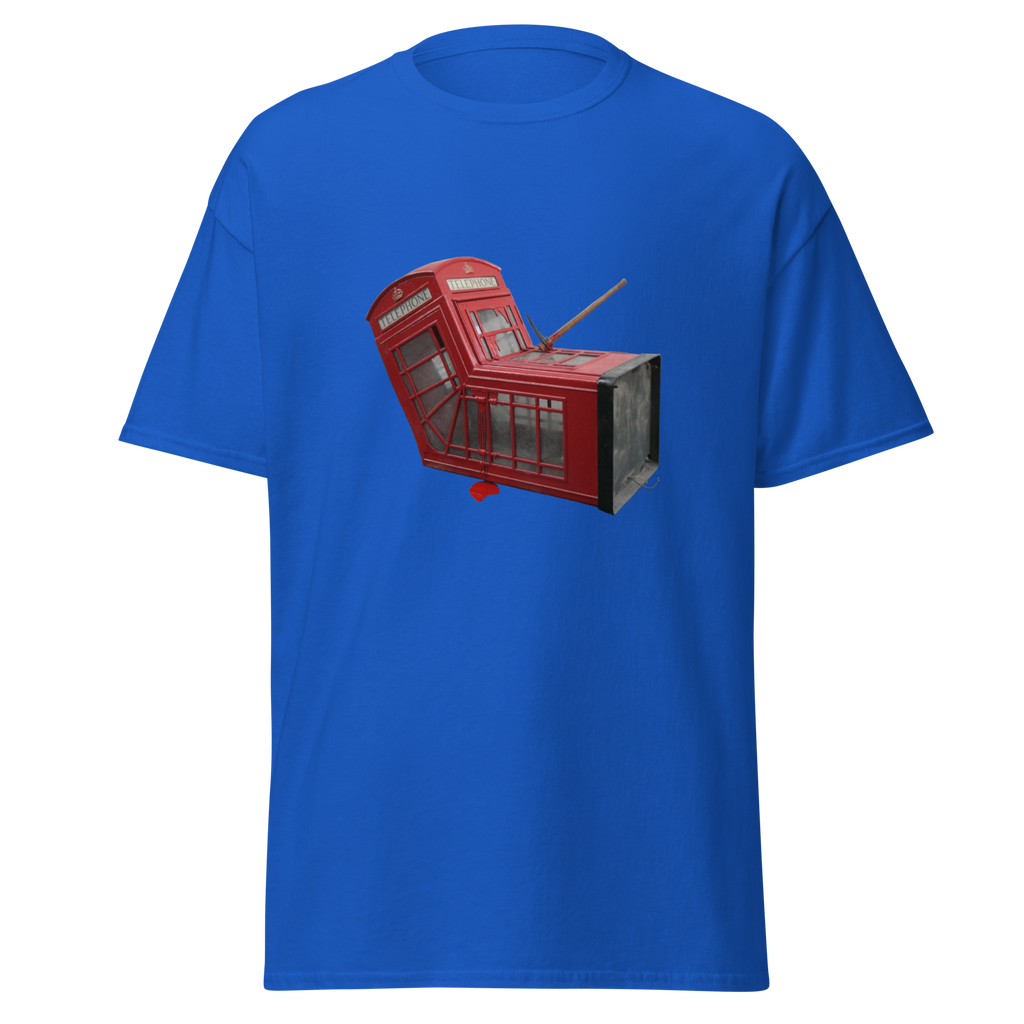 Murdered Telephone Box - Royal Blue