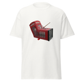 Murdered Telephone Box - White