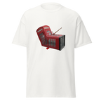 Murdered Telephone Box - White