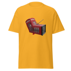 Murdered Telephone Box - Yellow