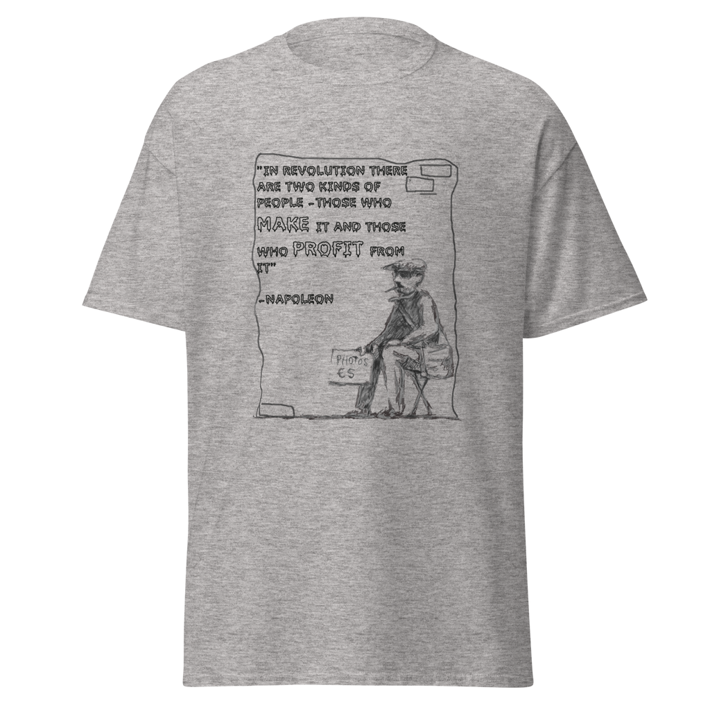 Napoleon Revolution T Shirt - Sport Grey