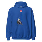 No Trespassing Hoodie - Royal Blue