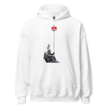 No Trespassing Hoodie - White
