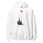 No Trespassing Hoodie - White