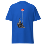 No Trespassing T Shirt - Royal Blue