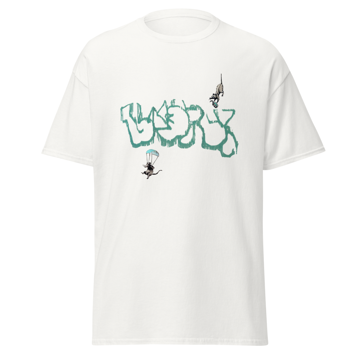 Pandemic Rats T Shirt - White
